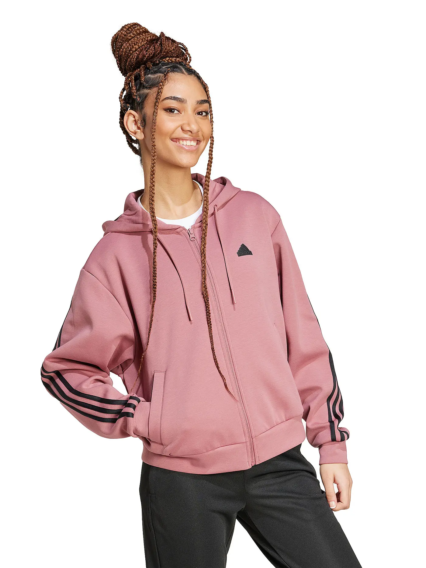 ADIDAS | Damen Kapuzenjacke 3S | 